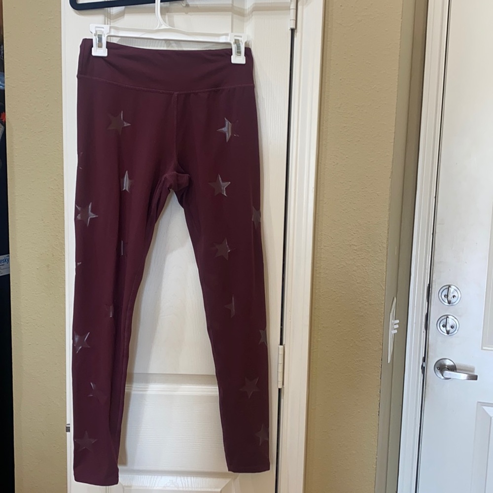 Star print leggings